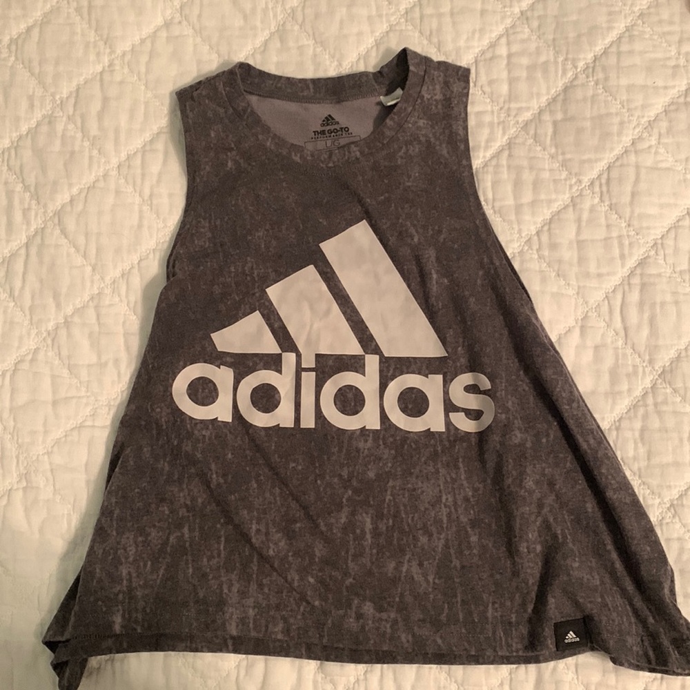 go to adidas tank size large